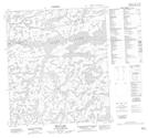 086B01 Bean Lake Topographic Map Thumbnail 1:50,000 scale