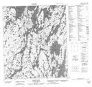 086B03 Ranji Lake Topographic Map Thumbnail 1:50,000 scale
