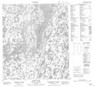 086C01 Zinto Lake Topographic Map Thumbnail 1:50,000 scale