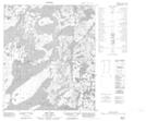 086C03 Rae Lake Topographic Map Thumbnail 1:50,000 scale