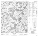 086F06 Lever Lake Topographic Map Thumbnail 1:50,000 scale