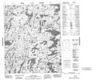 086G05 Acasta Lake Topographic Map Thumbnail 1:50,000 scale