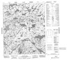 086G13 Havant Lake Topographic Map Thumbnail 1:50,000 scale