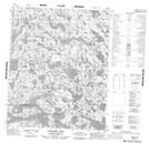 086H13 Carousel Lake Topographic Map Thumbnail 1:50,000 scale