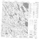 086I04 White Sandy River Topographic Map Thumbnail 1:50,000 scale