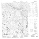 086J11 Muskox Lakes Topographic Map Thumbnail 1:50,000 scale