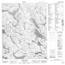 086K09 Kamut Lake Topographic Map Thumbnail 1:50,000 scale