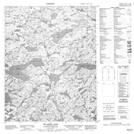 086K10 Mclaren Lake Topographic Map Thumbnail 1:50,000 scale