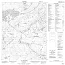 086N03 Lac Rouviere Topographic Map Thumbnail 1:50,000 scale