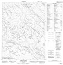 086N11 Impact Lake Topographic Map Thumbnail 1:50,000 scale