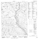 086O05 Burnt Creek Topographic Map Thumbnail 1:50,000 scale