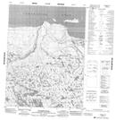086P11 Hanerok River Topographic Map Thumbnail 1:50,000 scale