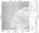 089B01 Cape De Bray Topographic Map Thumbnail