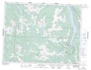 092F12 Buttle Lake Topographic Map Thumbnail