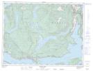 092F16 Haslam Lake Topographic Map Thumbnail 1:50,000 scale