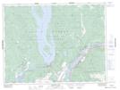 092H05 Harrison Lake Topographic Map Thumbnail 1:50,000 scale