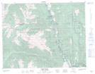 092I05 Stein River Topographic Map Thumbnail