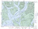 092K02 Desolation Sound Topographic Map Thumbnail