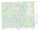 092M02 Seymour Inlet Topographic Map Thumbnail
