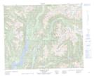 092M14 Kilbella River Topographic Map Thumbnail