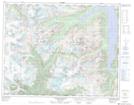 092N01 Chilko Mountain Topographic Map Thumbnail 1:50,000 scale