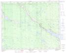 092P13 Chimney Lake Topographic Map Thumbnail