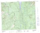 093A01 Clearwater Lake Topographic Map Thumbnail 1:50,000 scale