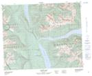 093A08 Azure Lake Topographic Map Thumbnail 1:50,000 scale