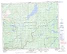 093D16 Sigutlat Lake Topographic Map Thumbnail 1:50,000 scale