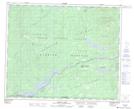 093F02 Tsacha Lake Topographic Map Thumbnail 1:50,000 scale