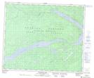093F05 Tetachuck Lake Topographic Map Thumbnail 1:50,000 scale