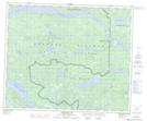 093F11 Cheslatta Lake Topographic Map Thumbnail 1:50,000 scale