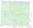 093F14 Knapp Lake Topographic Map Thumbnail 1:50,000 scale