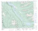 093H03 Spectacle Lakes Topographic Map Thumbnail 1:50,000 scale