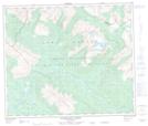 093I06 Spakwaniko Creek Topographic Map Thumbnail 1:50,000 scale