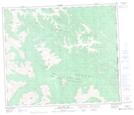 093I08 Belcourt Lake Topographic Map Thumbnail 1:50,000 scale