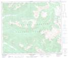 093I12 Missinka River Topographic Map Thumbnail 1:50,000 scale