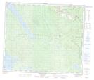 093K13 Tochcha Lake Topographic Map Thumbnail 1:50,000 scale