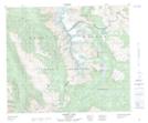 093L05 Burnie Lake Topographic Map Thumbnail 1:50,000 scale