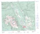 093L14 Smithers Topographic Map Thumbnail 1:50,000 scale