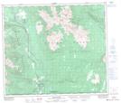 093M03 Moricetown Topographic Map Thumbnail 1:50,000 scale