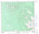 093M12 Cutoff Mountain Topographic Map Thumbnail 1:50,000 scale