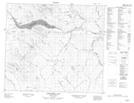 093N10 Germansen Lake Topographic Map Thumbnail 1:50,000 scale