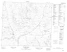 093N11 Kwanika Creek Topographic Map Thumbnail 1:50,000 scale