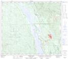 093O06 Morfee Lakes Topographic Map Thumbnail 1:50,000 scale