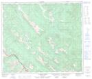093O08 Le Moray Creek Topographic Map Thumbnail