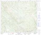 093O10 Callazon Creek Topographic Map Thumbnail 1:50,000 scale