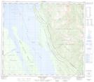 093O13 Mount Selwyn Topographic Map Thumbnail