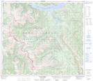 093O14 Point Creek Topographic Map Thumbnail 1:50,000 scale