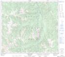 093O15 Carbon Creek Topographic Map Thumbnail 1:50,000 scale